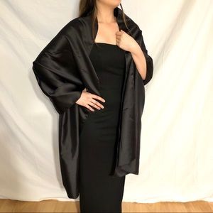 Silk Shawl Black